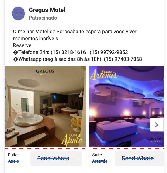 Marketing Digital para Motel Propaganda Texto Anúncio Frases